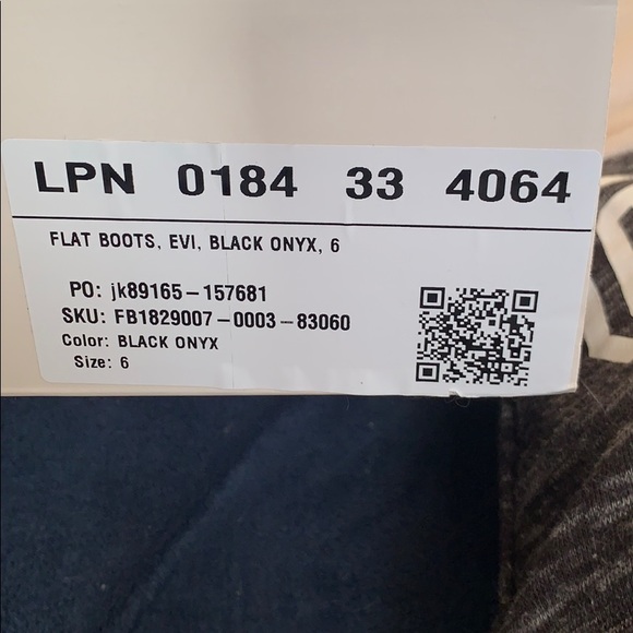 Flat boots, black ONYX - Picture 3 of 3